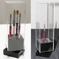 Nail Brush Holder (Spinnable Acrylic Made Material)