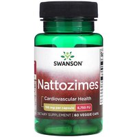 Nattozimes, 195 mg, 60 Veggie Caps, Swanson Health Products