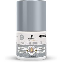Natural Roll-On Deodorant for Men, Fresh Active, 1.7 oz, Bee & You