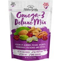 Natures Garden Omega-3 Deluxe Nut Mix, 26 oz (737 g) x 2 Pack