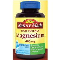 Nature Made High Potency Magnesium 400 mg, 150 Softgels