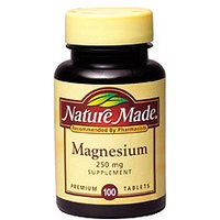 Nature Made Magnesium Oxide 250 mg 100 Tablets