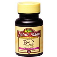 Nature Made Vitamin B-12 500 mcg 100 Tablets