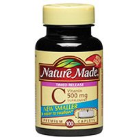 Nature Made Vitamin C 500 mg 100 Tablets