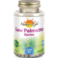 Saw Palmetto Berries, 100 Vegetarian Capsules, Natures Life