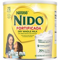 Nestle NIDO Fortificada Dry Whole Milk Powder, 4.85 lb