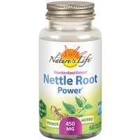 Nettle Root Power, 60 Vegetarian Capsules, Natures Life