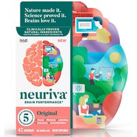 Neuriva Original Brain Performance Supplement, 42 Capsules