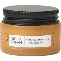 Night Cream with Hyaluronic Acid + Niacinamide Travel Size, 1 oz, UpCircle Beauty