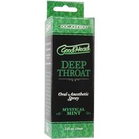 Goodhead Deep Throat Spray - Mystical Mint, Gag Reflex Aid, 2 oz, Doc Johnson