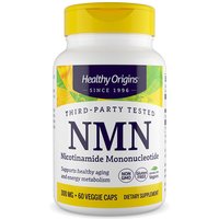 NMN (Nicontinamide Mononucleotide) 300 mg, 60 Veggie Capsules, Healthy Origins