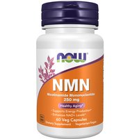 NMN Nicotinamide Mononucleotide 250 mg, 60 Veg Capsules, NOW Foods
