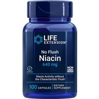 No Flush Niacin (Inositol Hexanicotinate), 100 Capsules, Life Extension