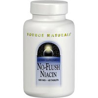 No-Flush Niacin Inositol Nicotinate 500mg 30 tabs from Source Naturals