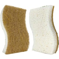 Non-Scratch Plant-Based Sponges, 2 ct, Airnex