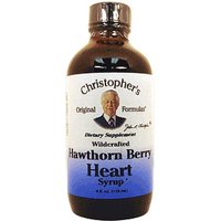 Hawthorn Berry Heart Syrup, 4 oz, Christophers Original Formulas