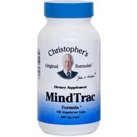 MindTrac Formula Capsule, Herbs for Mental Balance, 100 Vegicaps, Christophers Original Formulas