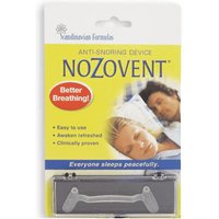 NoZovent Anti-Snoring Device, 1 Pack, Scandinavian Formulas