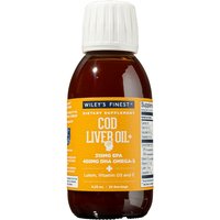 Nutriment Plus - Cod Liver Oil+, 4.23 oz, Wileys Finest
