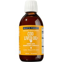 Nutriment Plus - Cod Liver Oil+, Value Size, 8.45 oz, Wileys Finest