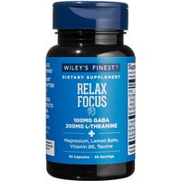 Nutriment Plus - Relax Focus, 30 Capsules, Wileys Finest