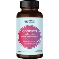 Odorless Garlic, 100 Rapid Release Softgels, Vitamin World