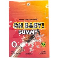 Oh Baby Gummy Male Enhancement, 1 Pouch