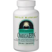 Omega EPA Fish Oil 1000 mg, 100 Softgels, Source Naturals