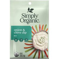 Onion & Chive Dip, 1 oz, Simply Organic