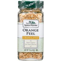 Orange Peel, Granulated, 1.6 oz x 6 Bottles, Spice Hunter