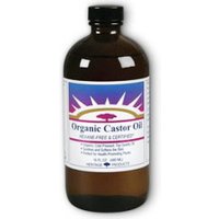 Organic Castor Oil, 16 oz, Heritage Products