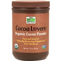 Organic Cocoa Powder, 12 oz, NOW Foods