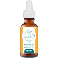 Organic Full Spectrum Hemp Oil 750 mg, 1 oz, Zion Medicinals