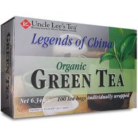 Legends of China, Organic Green Tea, 100 Tea Bags, Uncle Lees Tea