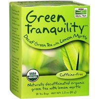 Green Tranquility Tea, Decaf with Lemon Myrtle, 24 Tea Bags, NOW Foods