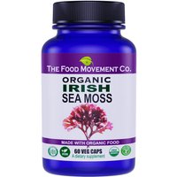 Organic Irish Sea Moss, 60 Vegan Capsules, The Food Movement
