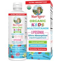 Organic Kids Multivitamin Liposomal, Strawberry Cherry Vanilla, 15.22 oz (450 ml), MaryRuths