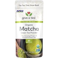 Organic Matcha Green Tea Powder, 3 oz, NOW Foods