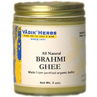 Organic Brahmi Ghee (not for cooking), 7 oz, Vadik Herbs