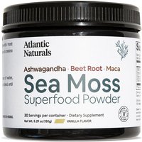 Organic Sea Moss Superfood Powder, 5.29 oz (150 g), Atlantic Naturals