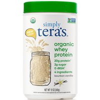 Organic Whey Protein - Bourbon Vanilla, 12 oz, Simply Teras