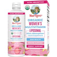 Organic Womens Multivitamin Liposomal, Vanilla Peach, 15.22 oz (450 ml), MaryRuths