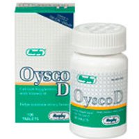 Oysco D, Calsium Supplement w/ Vitamin D, 100 Tablets, Watson Rugby