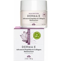 Derma E Advanced Peptides & Collagen Moisturizer Cream, 2 oz