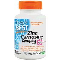 Zinc Carnosine Complex with PepZin Gl, 120 Veggie Caps, Doctors Best