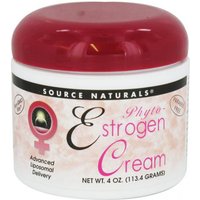 Phyto-Estrogen Cream (Phytoestrogen Cream) Liposome, 4 oz, Source Naturals
