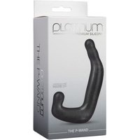 Clearance Sale 50% Off! Platinum Premium Silicone - the P-Wand - Charcoal, Doc Johnson