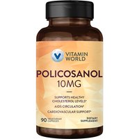 Policosanol 10 mg, 90 Vegetarian Capsules, Vitamin World