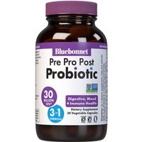 Pre Pro Post Probiotic, 30 Vegetable Capsules, Bluebonnet Nutrition