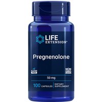 Pregnenolone 50 mg, 100 Capsules, Life Extension